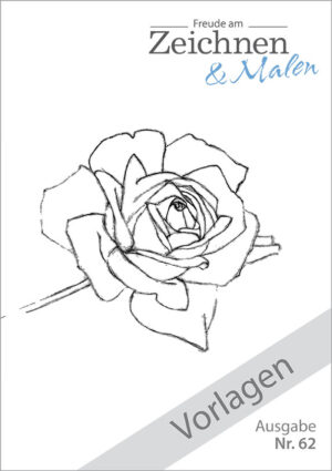 Die Abbildung zeigt das Deckblatt der Motivvorlagen für Freude am Zeichnen und Malen Ausgabe 62