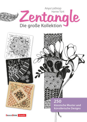 Die Abbildung zeigt das Titelblatt des Buches Zentangle – die große Kollektion