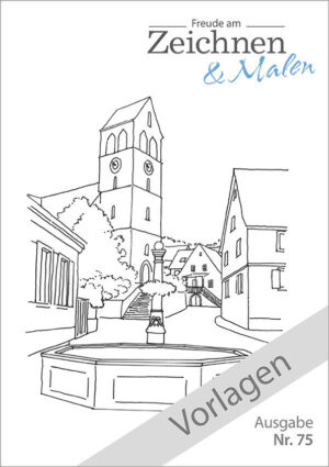 Die Abbildung zeigt das Titelblatt des PDFs der Motivvorlagen für Ausgabe 75