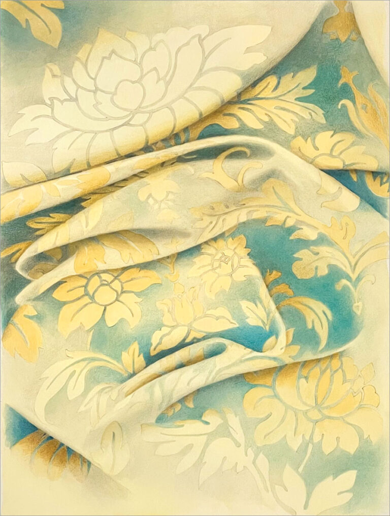 Bild Inspiration (Tuch) von Hanne Türk) aus Freude am Zeichnen & Malen Nr. 82